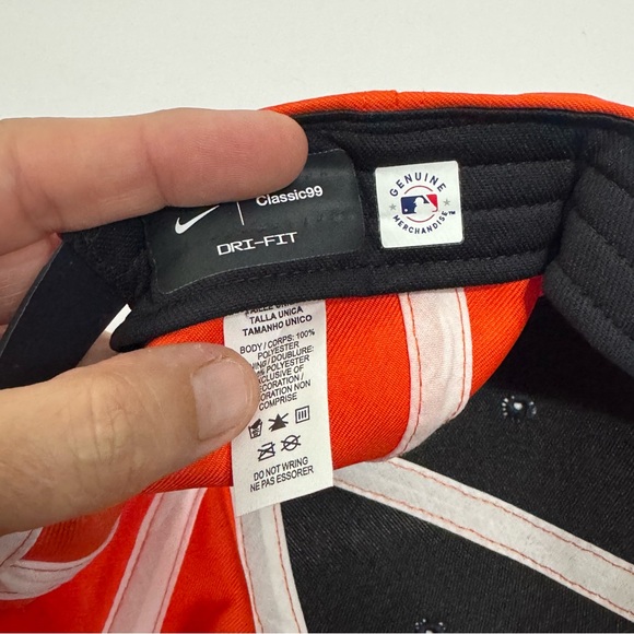 NWT Nike Detroit Tigers hat Cap - Black and Orange - Picture 7 of 7